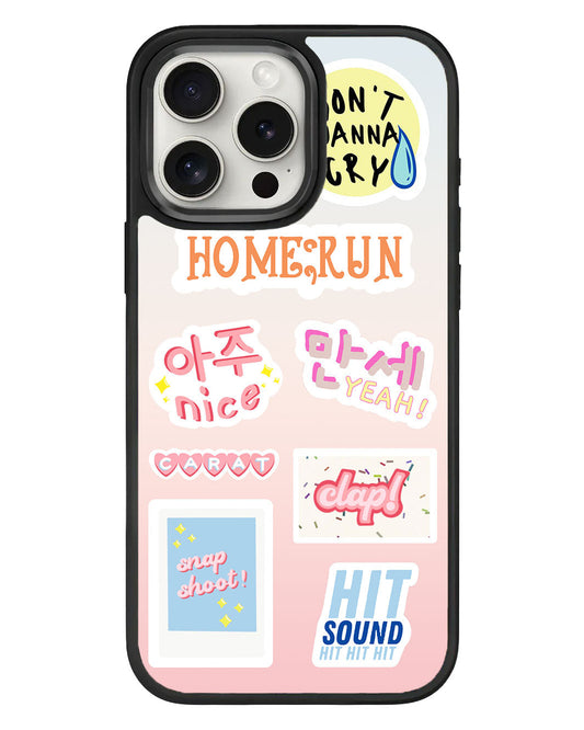 เคส iPhone Standee Grip - แพ็คสติ๊กเกอร์ Seventeen
