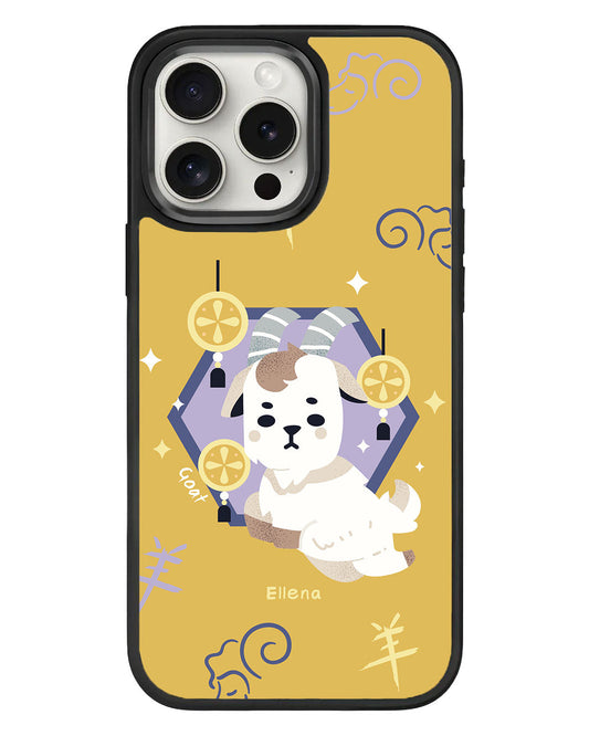 เคส iPhone Standee Grip - ลายแพะ (นักษัตรจีน / ชิโอ)