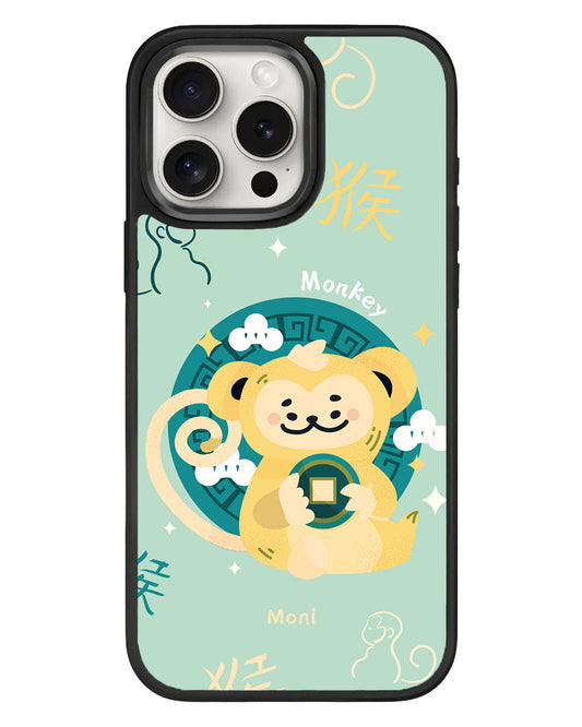 เคส iPhone Standee Grip - ลิง (นักษัตรจีน / ชิโอ)