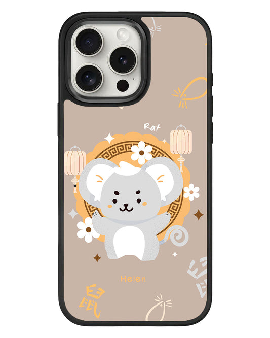 เคส iPhone Standee Grip - หนู (นักษัตรจีน / ชิโอ)