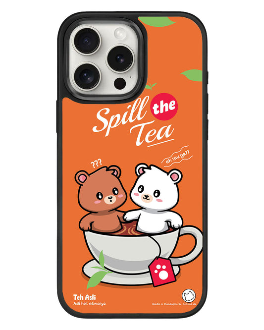 جراب iPhone Standee Grip - Spill the Tea