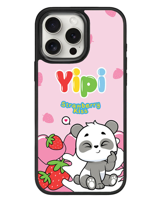 جراب iPhone Standee Grip - Yipi Strawberry Kiss