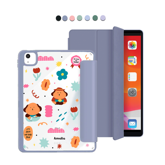 ฝาพับอะคริลิกสำหรับ iPad - Selflove Garden