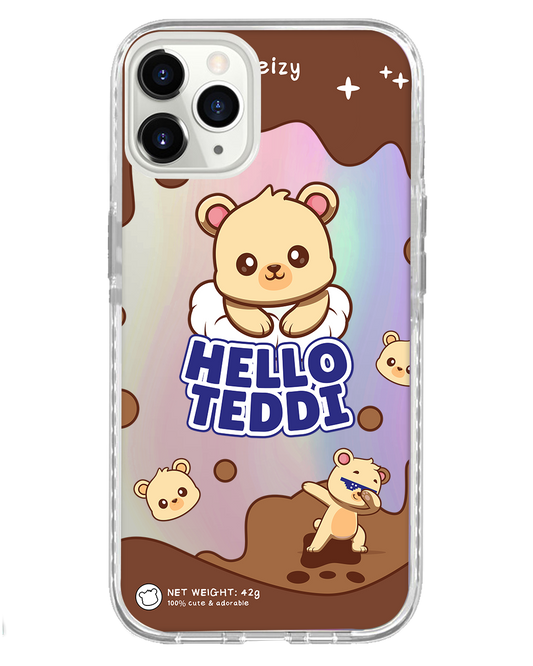 حماية خلفية لجهاز iPhone Holo - Hello Teddy 1.0