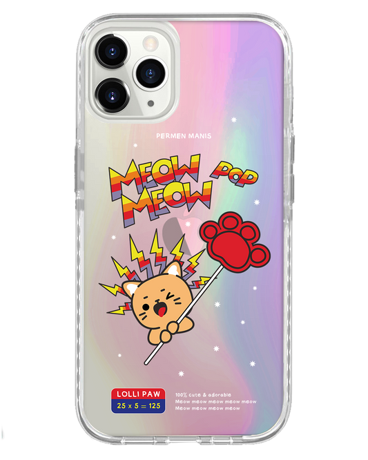 حماية خلفية لجهاز iPhone Holo - Meow Pop 2.0