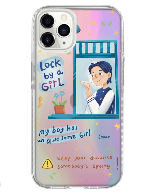 غطاء حماية خلفي لهاتف iPhone - Crush Boy (غطاء للأزواج)