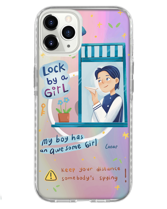 غطاء حماية خلفي لهاتف iPhone - Crush Boy (غطاء للأزواج)