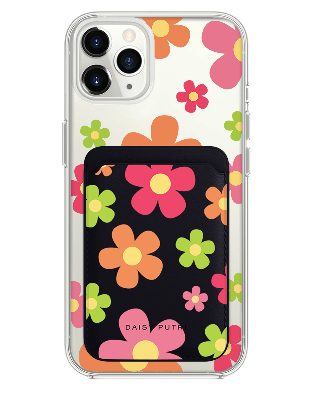 حافظة محفظة مغناطيسية لهاتف iPhone - Daisy Sunshine 2.0