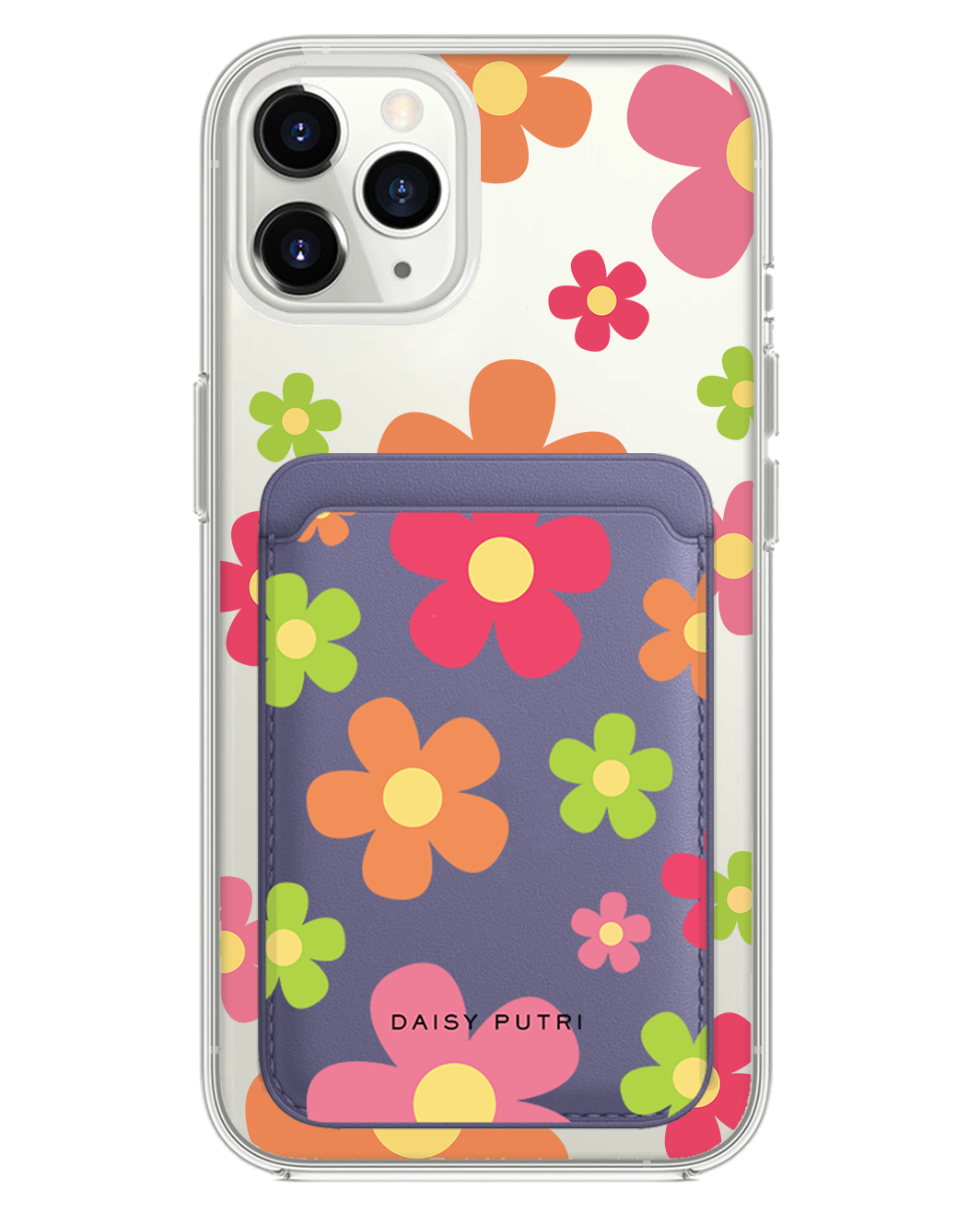 حافظة محفظة مغناطيسية لهاتف iPhone - Daisy Sunshine 2.0