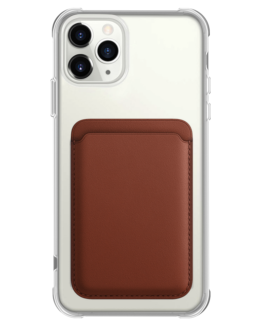 iPhone Magnetic Wallet Case - Plain Basic