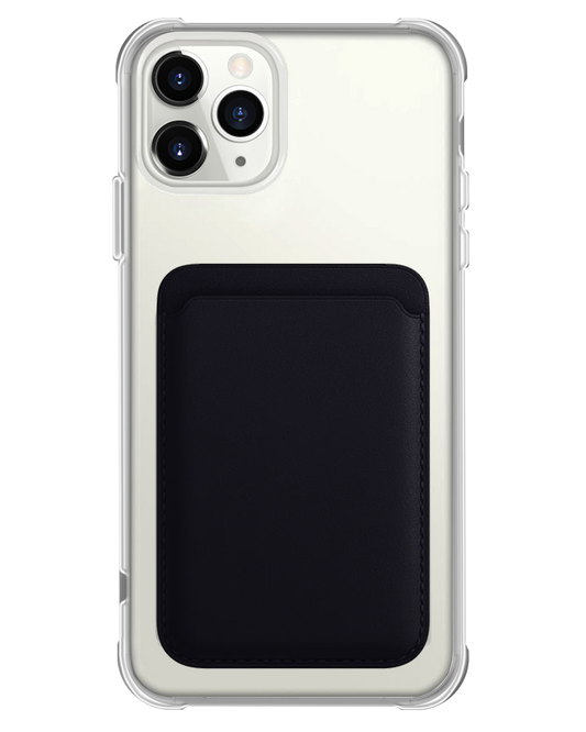 iPhone Magnetic Wallet Case - Plain Basic