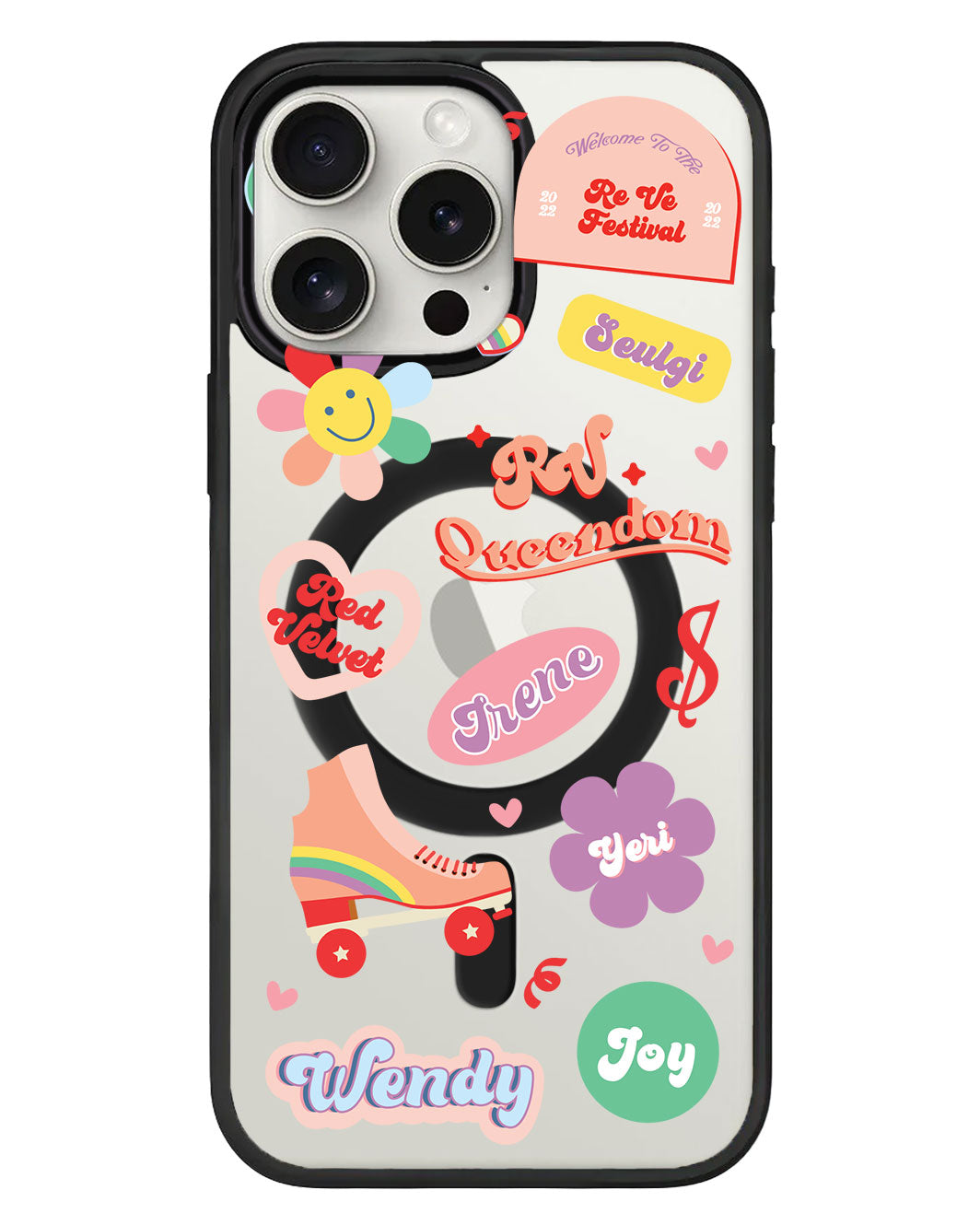 iPhone Rearguard Hybrid - Red Velvet Sticker Pack