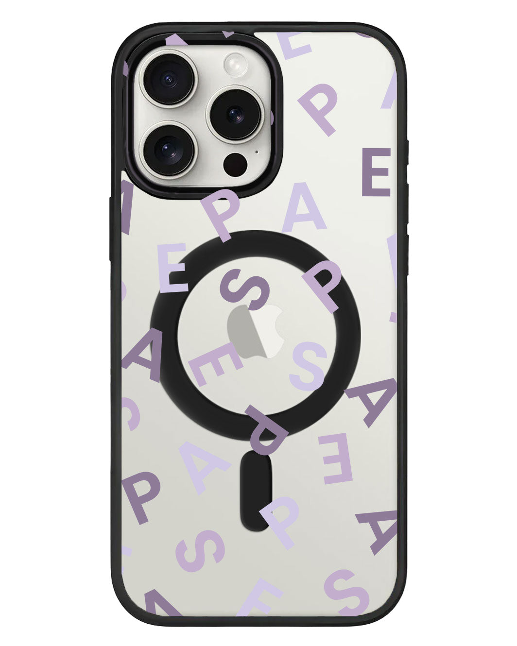 واقي خلفي هجين لهاتف iPhone - Aespa Monogram