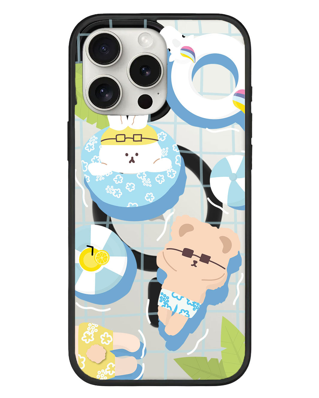 iPhone Rearguard Hybrid - สี Pool Party Blue