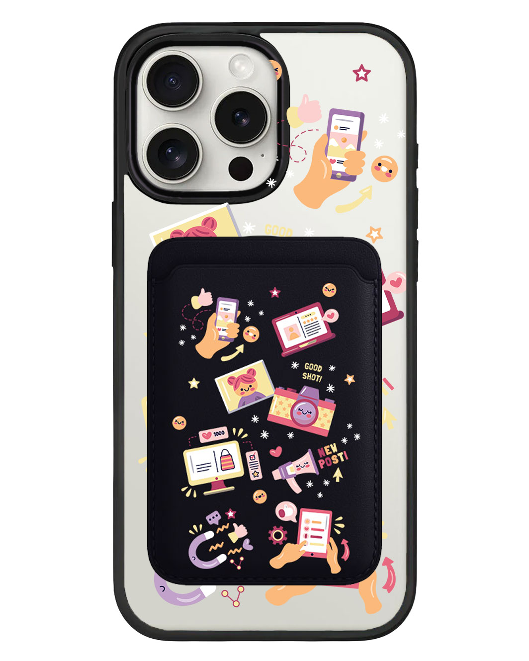 เคส iPhone แบบแม่เหล็ก - Content Creator