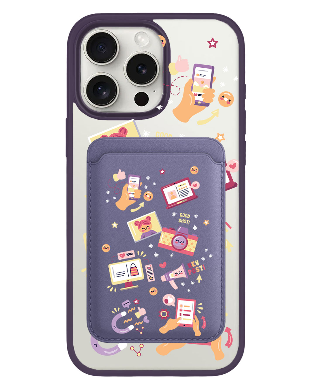 เคส iPhone แบบแม่เหล็ก - Content Creator
