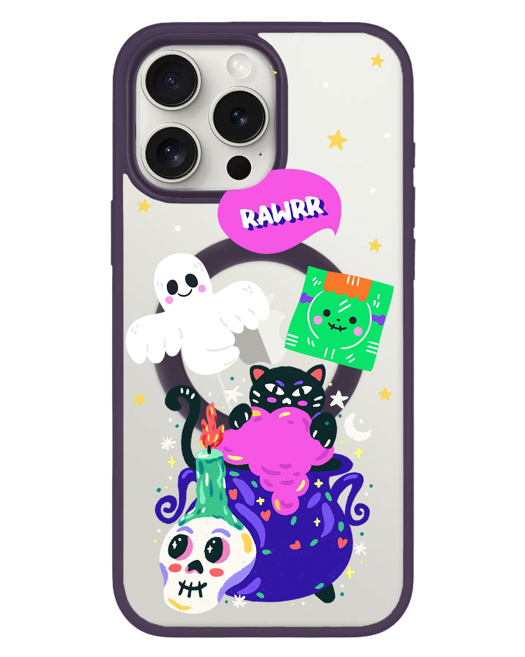 واقي خلفي هجين لهاتف iPhone - Cat Monster