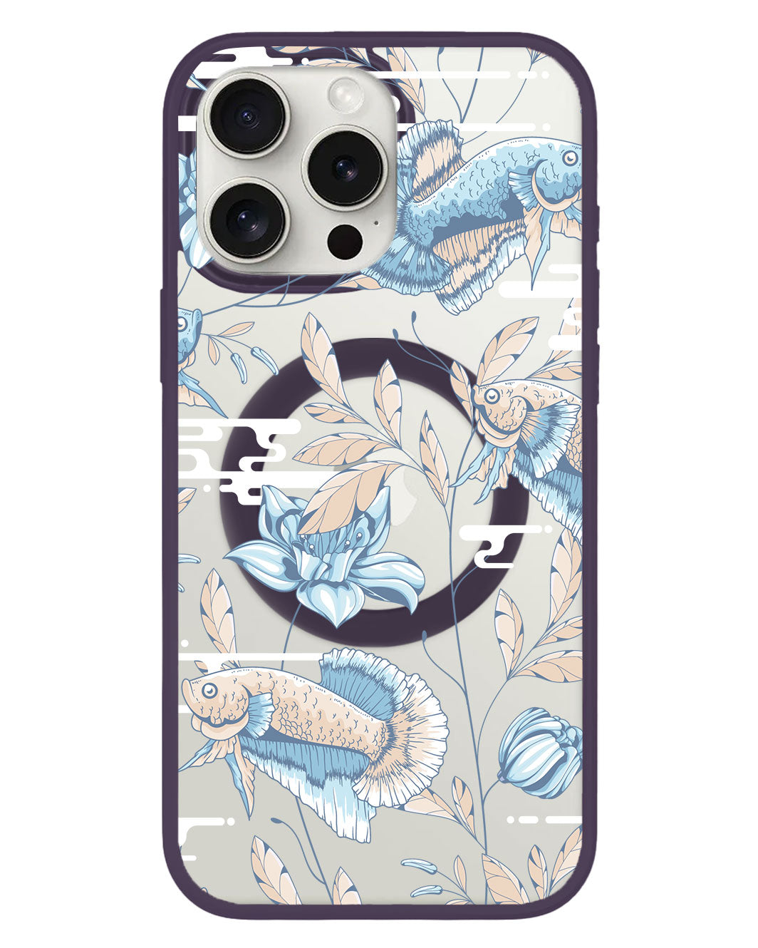 iPhone Rearguard Hybrid - Fish & Floral 4.0