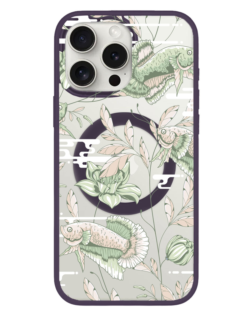 iPhone Rearguard Hybrid - Fish & Floral 6.0