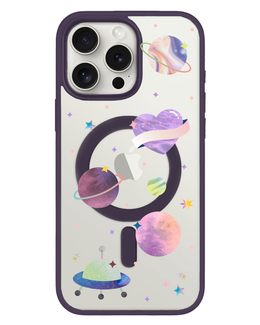 iPhone Rearguard Hybrid - สีชมพูแพลนเน็ต