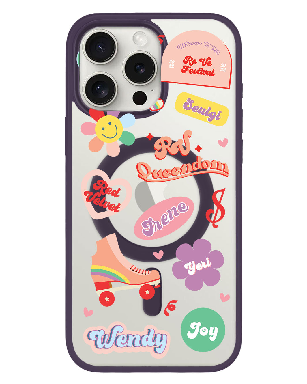 iPhone Rearguard Hybrid - Red Velvet Sticker Pack