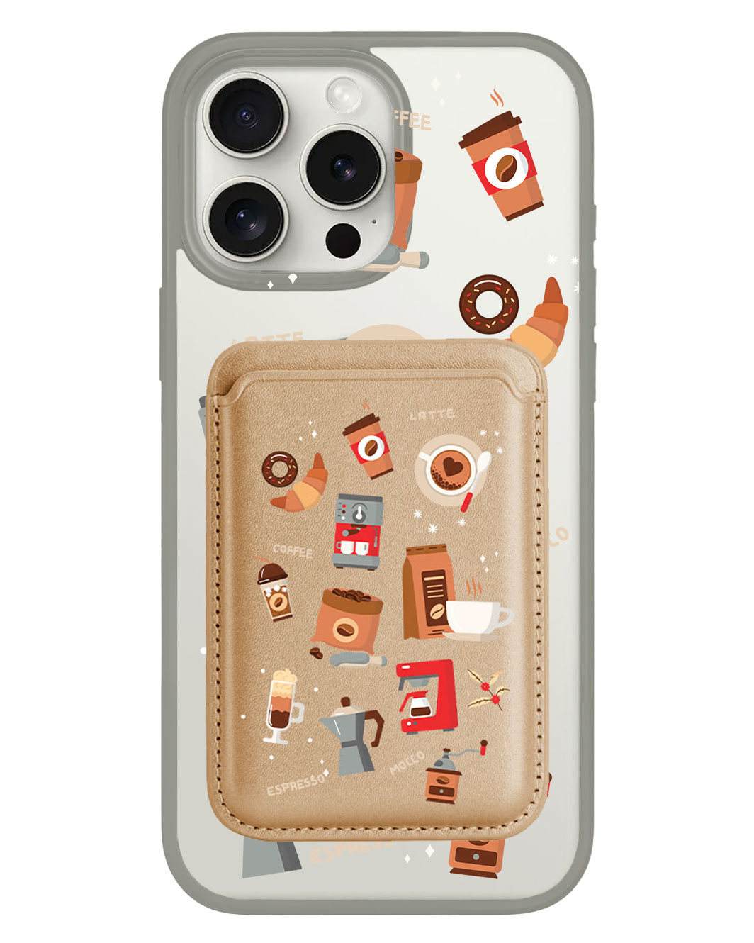 เคส iPhone แบบแม่เหล็ก - Barista