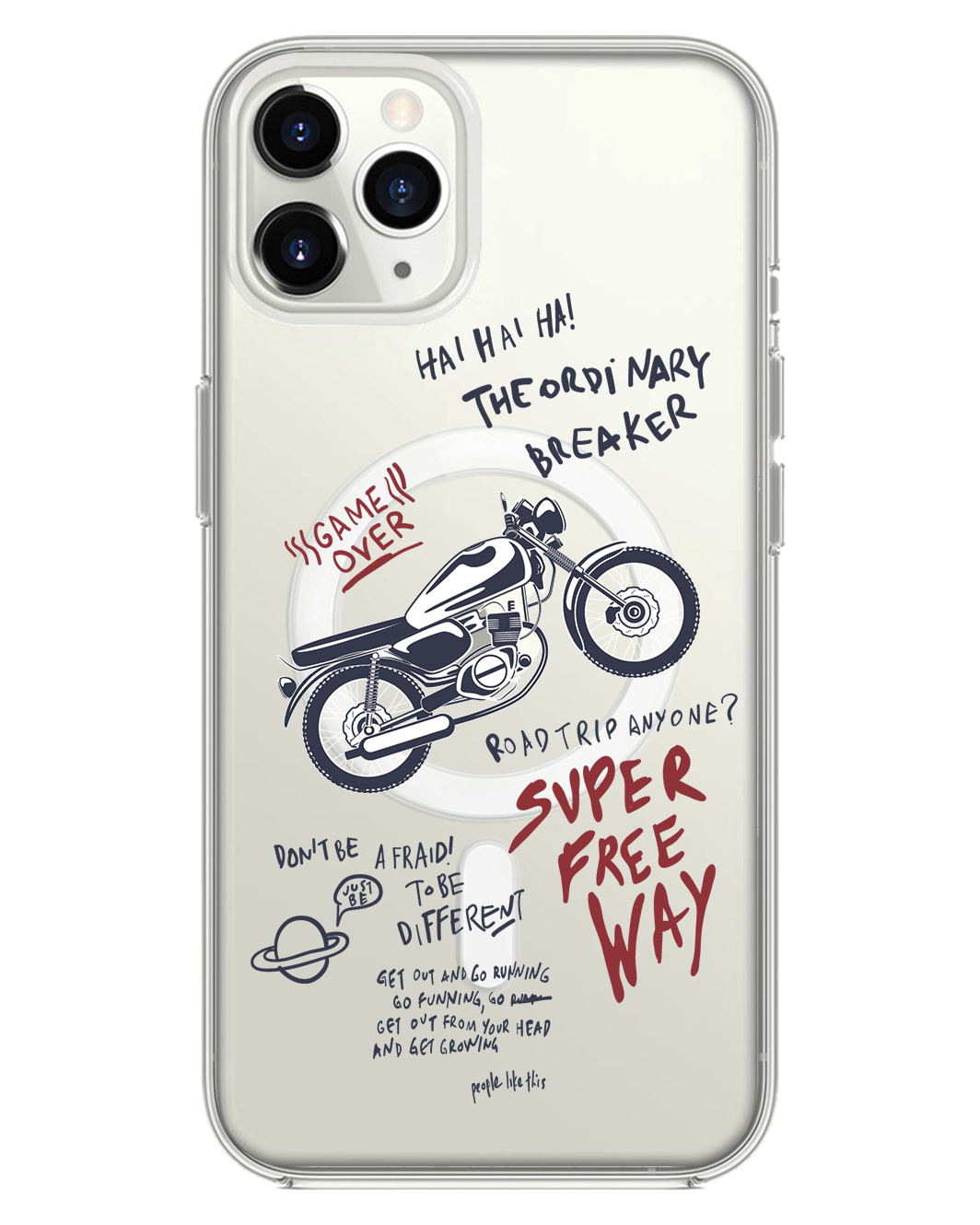 iPhone Rearguard Hybrid - เบรกเกอร์ธรรมดา