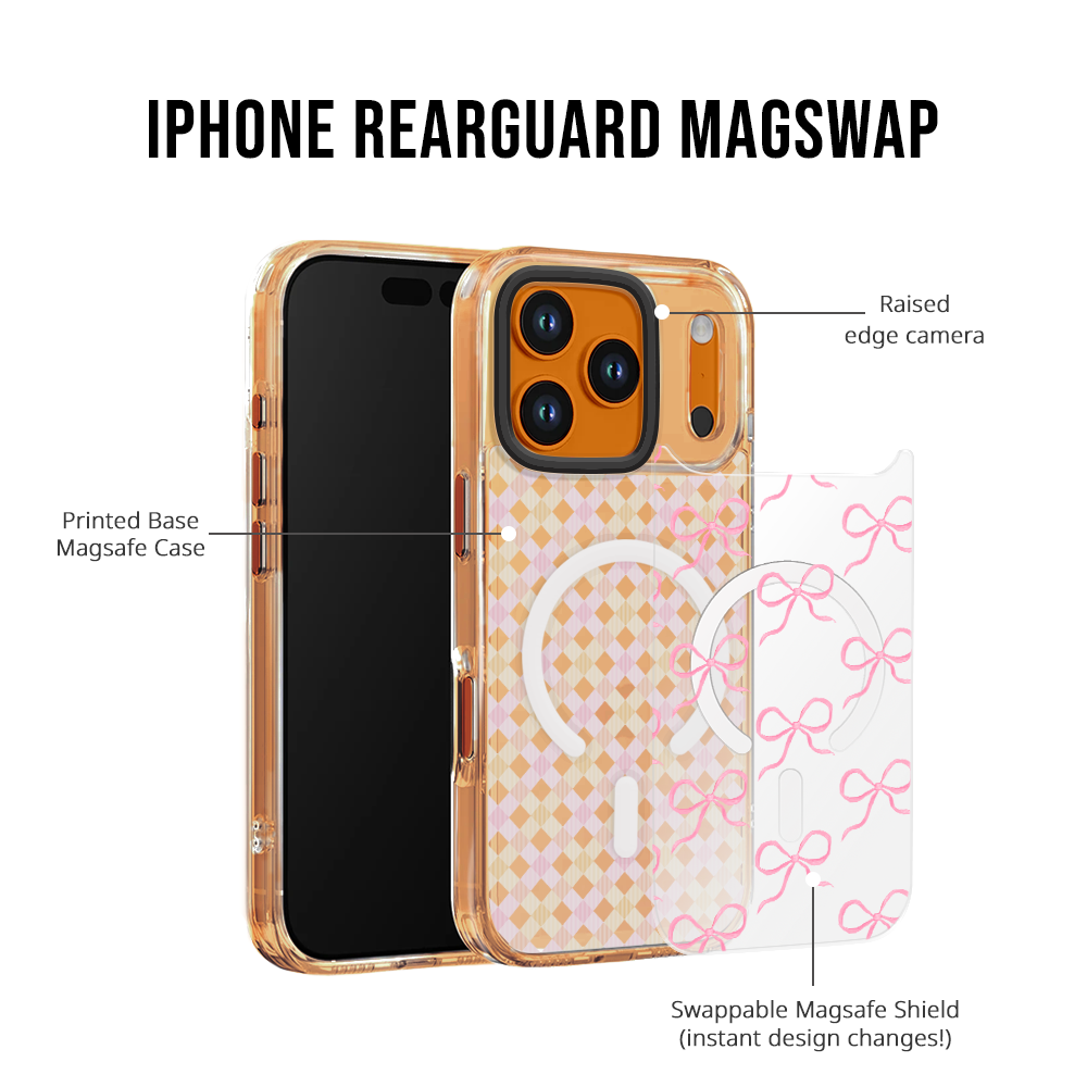 iPhone Rearguard MagSwap - Butterfly & Clouds