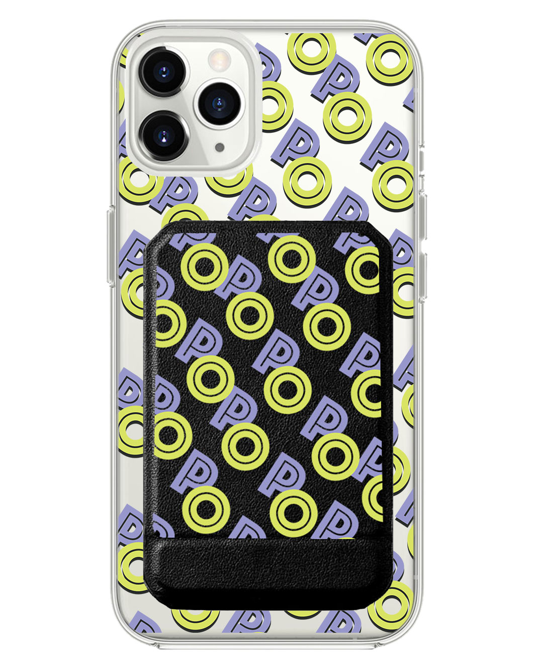 iPhone Magnetic Multifold Wallet - Initial Monogram 2.0