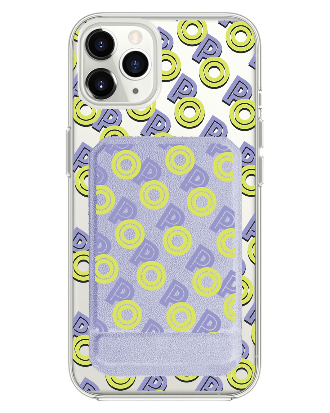 iPhone Magnetic Multifold Wallet - Initial Monogram 2.0