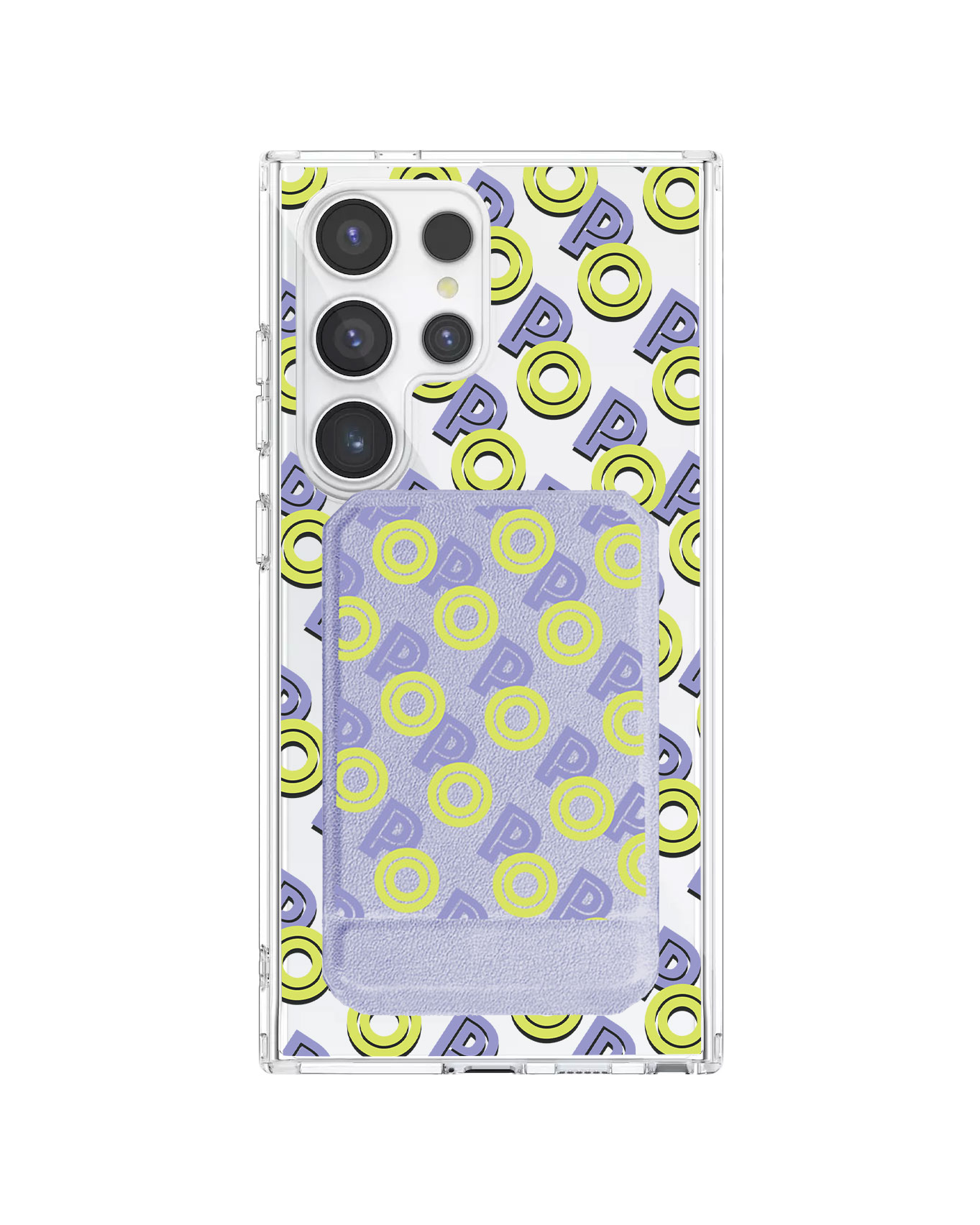 Android Magnetic Multifold Wallet - Initial Monogram 2.0