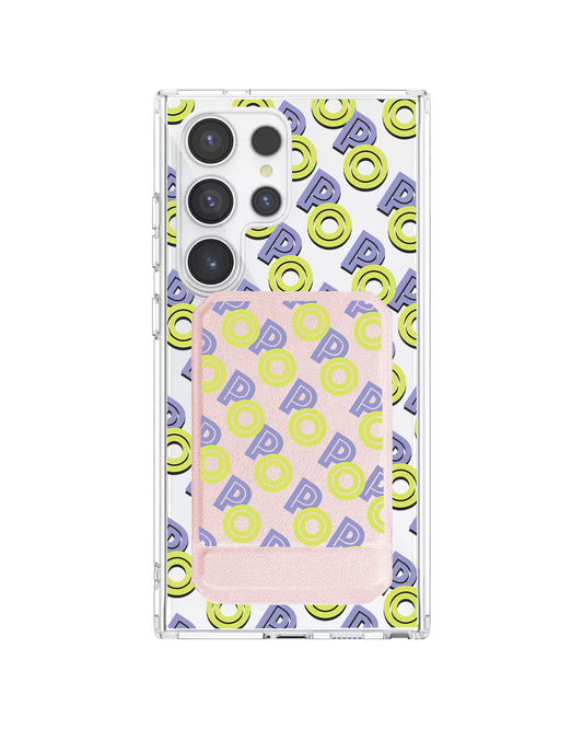 Android Magnetic Multifold Wallet - Initial Monogram 2.0