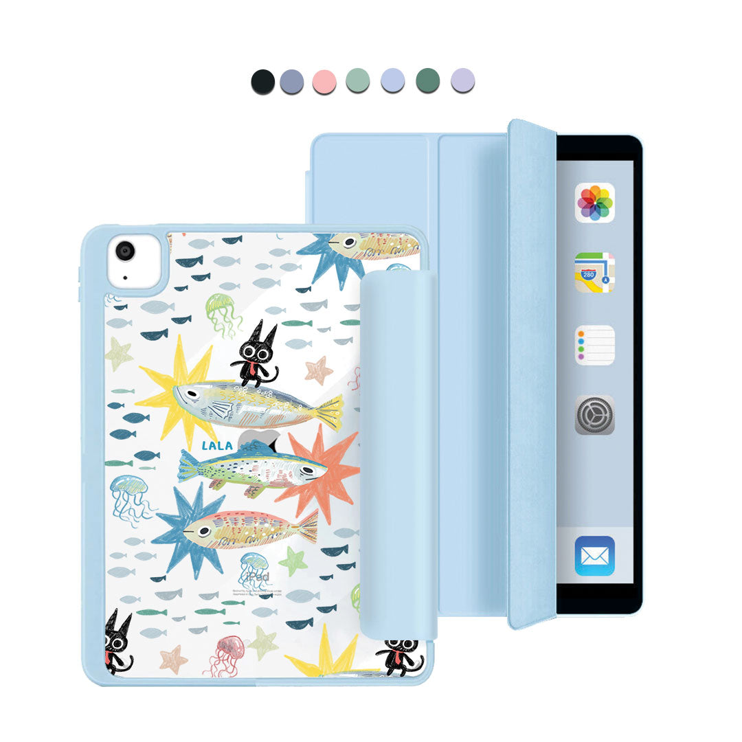 ฝาพับอะคริลิกสำหรับ iPad - The Fish Surfer
