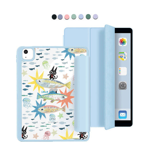 ฝาพับอะคริลิกสำหรับ iPad - The Fish Surfer