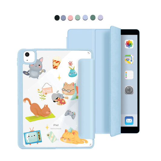 ฝาพับอะคริลิกสำหรับ iPad - Stay Home