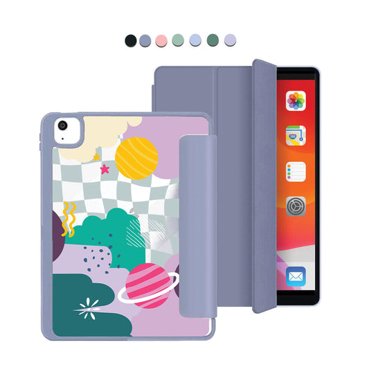 ฝาพับอะคริลิกสำหรับ iPad - Abstract Planet 3.0