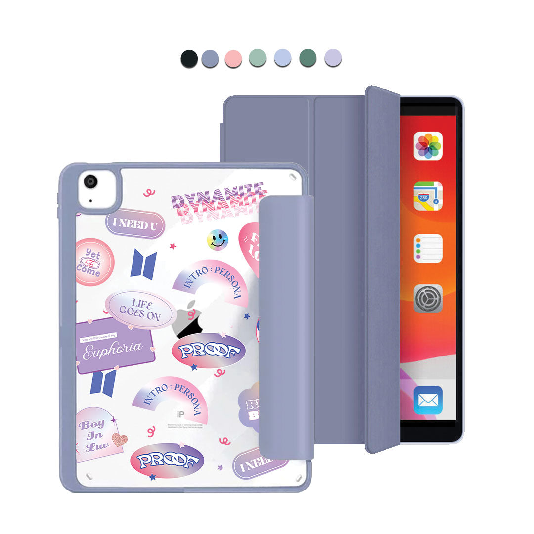 ฝาพับอะคริลิกสำหรับ iPad - BTS Proof