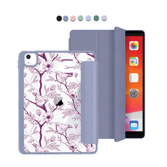 ฝาพับอะคริลิกสำหรับ iPad - Lovebird Monochrome 5.0