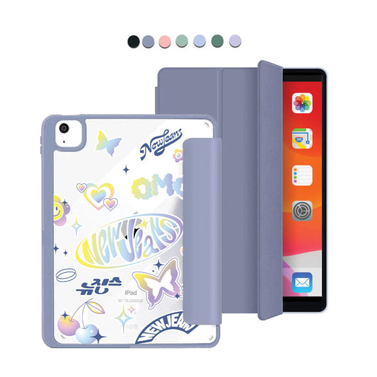 ฝาพับอะคริลิกสำหรับ iPad - New Jeans OMG 1.0