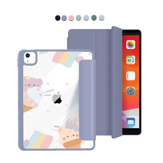 ฝาพับอะคริลิกสำหรับ iPad - ไอศกรีมสำหรับเท็ดดี้