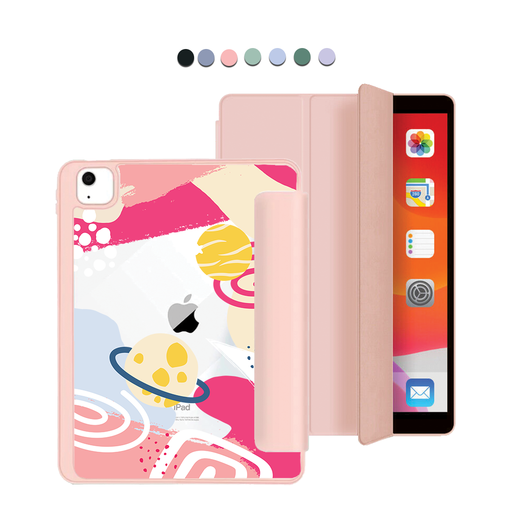 iPad Acrylic Flipcover - Abstract Planet 1.0