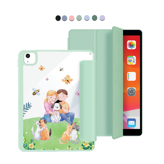 ฝาพับอะคริลิกสำหรับ iPad - สัตว์น่ารัก