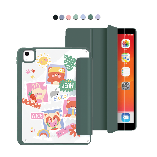 ฝาพับอะคริลิกสำหรับ iPad - Animal Squad