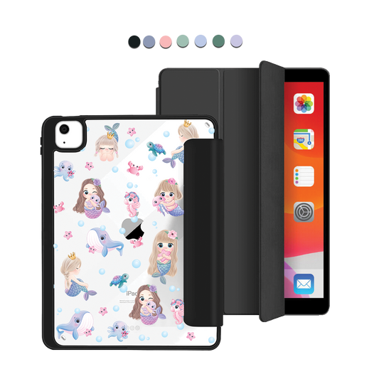 ฝาพับอะคริลิกสำหรับ iPad - ลาย Little Mermaid