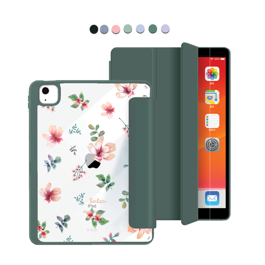 ฝาพับอะคริลิกสำหรับ iPad - Botanical Garden 5.0