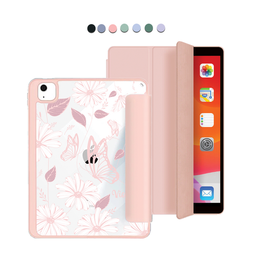 ฝาพับอะคริลิกสำหรับ iPad - ลายผีเสื้อเดซี่
