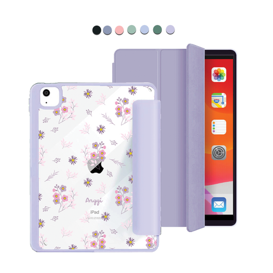 ฝาพับอะคริลิกสำหรับ iPad - สีเชอร์รี่บลอสซัม