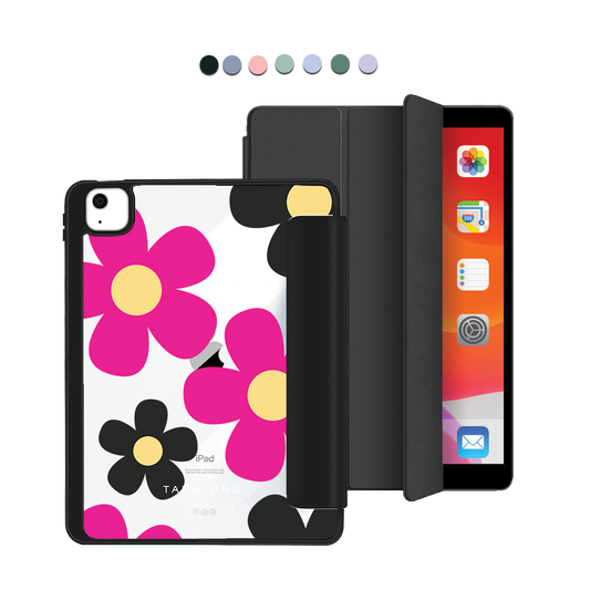 ฝาพับอะคริลิกสำหรับ iPad - สีชมพูเดซี่