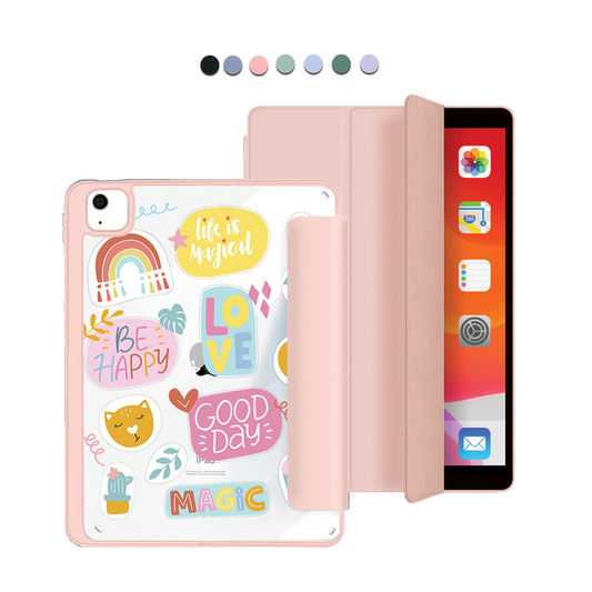 ฝาพับอะคริลิค iPad - Good Day 1.0