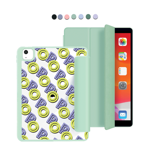 ฝาพับอะคริลิกสำหรับ iPad - Initial Monogram 1.0